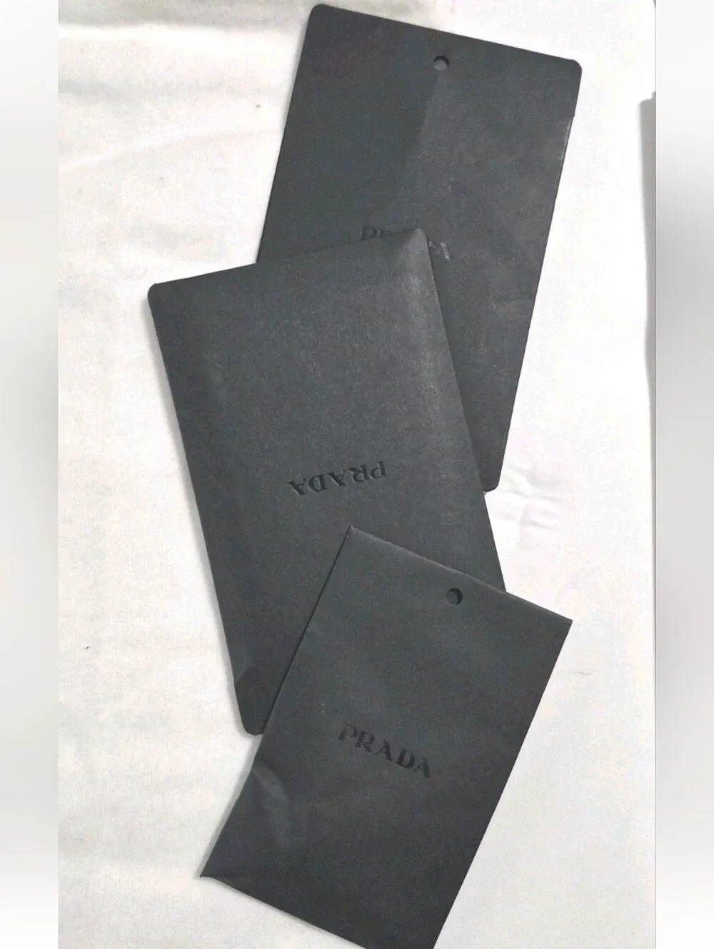 Prada Milano Empty Gift Box + Dust Bag + 3 Paper Shopping Bags + Tissue Papers..